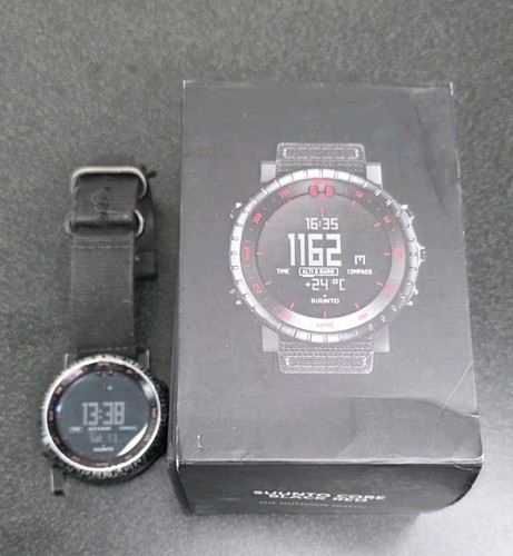 Suunto watch core black red - black,