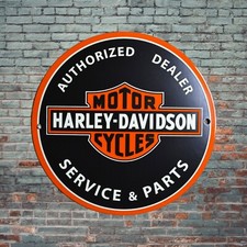 Plaque émaillée HARLEY-DAVIDSON