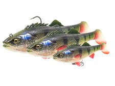 NEUF 2025 Savage Gear 3D Perch RTF FS 17.5cm 96g 1pc Leurre souple Brochet