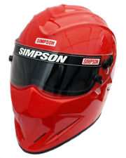 Simpson Diamondback Casque Rouge Snell Sa2020 M6 Msa Hans Stig Car Course sa2015