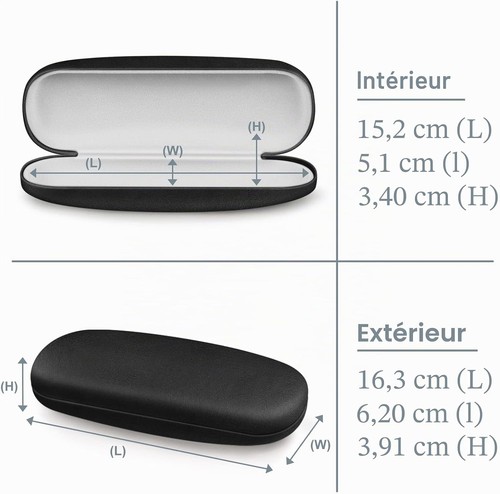 étui lunettes rigide - Étui, cuir