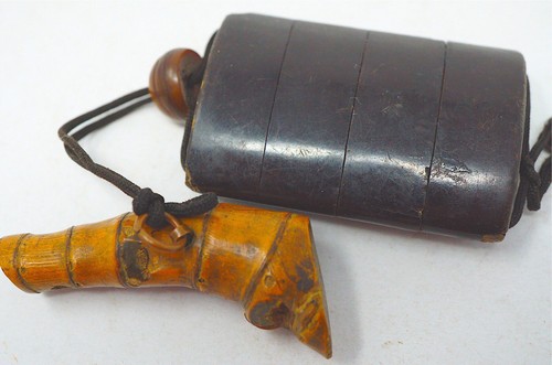 Inro sagemono pièces avec - inro, 4