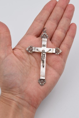 Ancien pendentif croix - , en