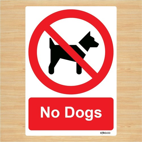 Chiens interdiction signe - interdiction,