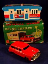 Ancien jouet voiture attelage