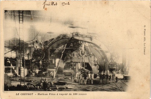Cpa creusot marteau - cpa,