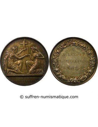 France mariage medaille - france,
