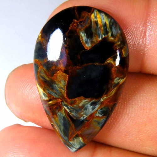 Cabochon poire pietersite - cabochon,