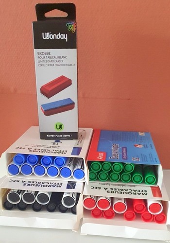 Lot feutres veleda - 40,