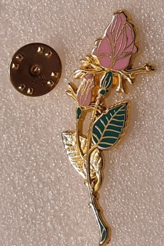 Rose pin bijou - pin's, bijou-fabrication