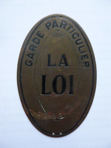 Plaque métier bronze - plaque, de