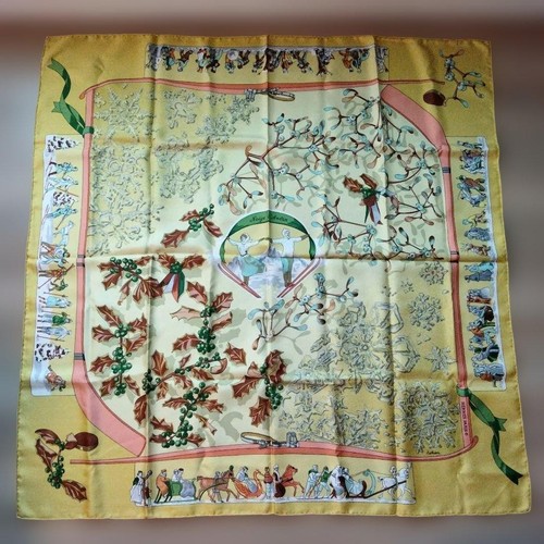 Hermes neige antan - d'antan, detail