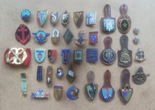 Lot insignes militaires