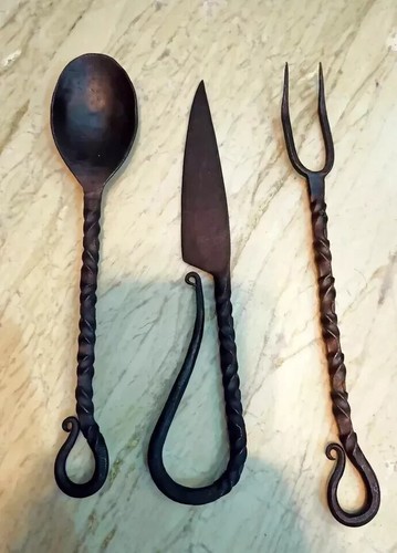 Ensemble cuillère fer - ensemble, en