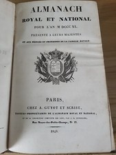 Almanach Royal Et National