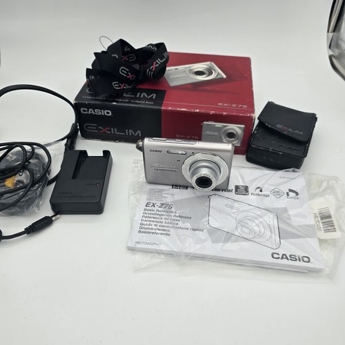 Casio exilim z75 silver - casio, ex-z75
