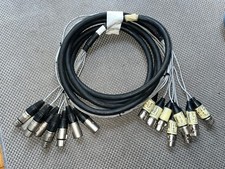 CABLE XLR MULTIPAIRES  8 NEUTRIK /SWITCHCRAFT  3,70 M