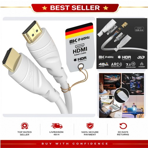 Câble hdmi 5 - 4k, m