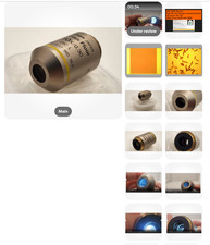 Objectif microscope Nikon Plan