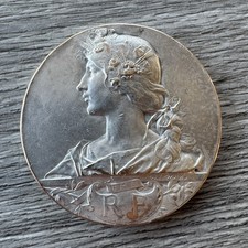 Médaille Ancienne «  Comice Agricole Romorantin » - Bronze Argenté