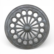 Ancien couvercle de poêle -