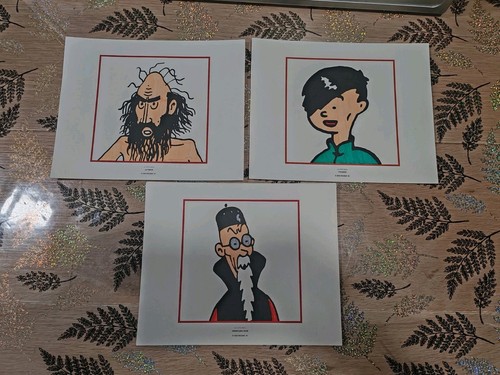Lot planches tintin - lot, de
