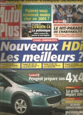AUTO PLUS N°852 C4 HDi 92 / 407 HDi 110 / C5 HDi 138 / 607 V6 HDi / CITROEN C4