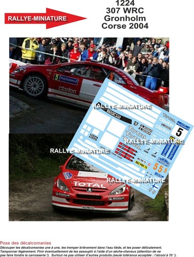 Decals ref 1224 peugeot - decals,