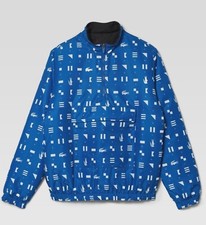 RÉVERSIBLE VESTE de SURVÊTEMENT LACOSTE (T.58) BLEU CIEL - NEUF AVEC ÉTIQUETTES