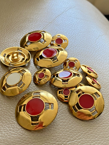 Lot 14 boutons haute - ,