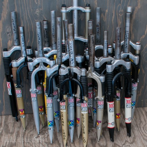 Vintage rockshox mtb bike - mtb,