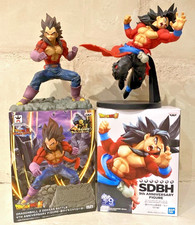 ✅Lot Figurines Son Goku Vegeta SSJ4 Figure DBZ Dragon ball Z Bandai Banpresto