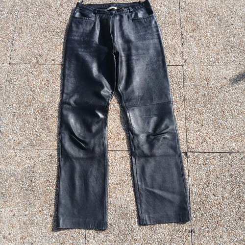 Pantalon cuir femme maque - cuir, tex
