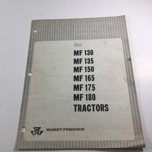 Massey ferguson assembly and - massey,