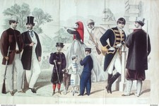 Gravure Mode Musee 1863- 8