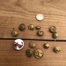 bouton vintage N203 ancre