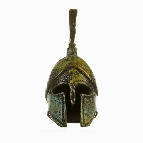 Ancien casque miniature grec
