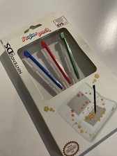 NEUF NEW lot 3 stylet officiel bleu rouge vert nintendo DS lite