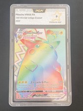 CARTE POKEMON PIKACHU VMAX 188/185 PCA 9 FR SECRETE RARE EB VOLTAGE ÉCLATANT