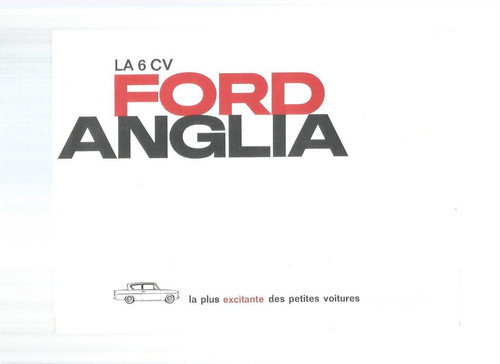 Catalogue ford anglia - -,