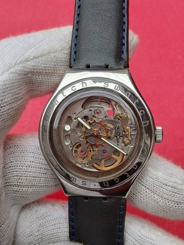 Vintage swatch skelton - swatch, irony