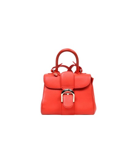 Delvaux sac tote mini rouge - tote,