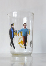 VERRE MOUTARDE LES AVENTURES DE TINTIN