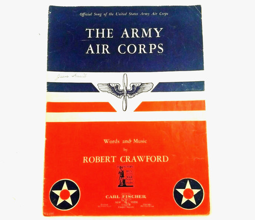 1942 sheet music army air - sheet,