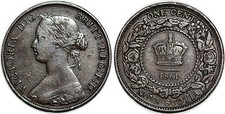 CANADA NOVA SCOTIA CENT 1861