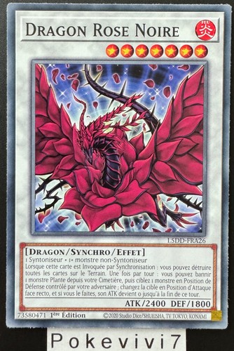 Carte dragon rose - yu-gi-oh!,