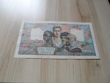 France: billet 5000 francs