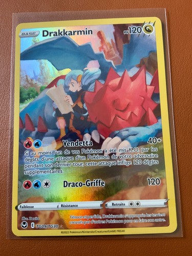 Carte pokemon drakkarmin - carte,