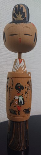 Poupée vintage kokeshi - poupée,