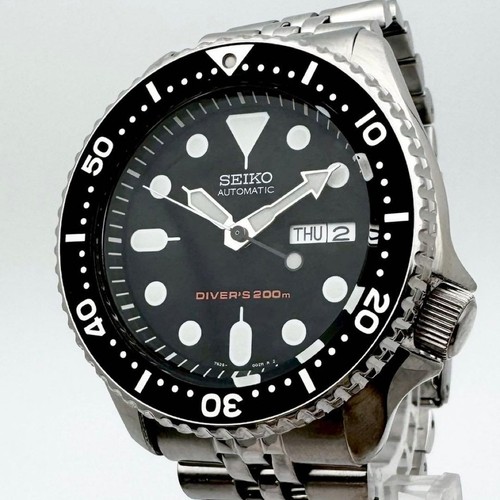 Montre seiko skx007 noire - montre,